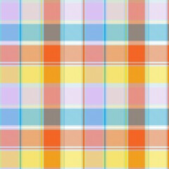 Rainbow Pastel Plaid textured Seamless Pattern