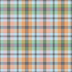 Rainbow Pastel Plaid textured Seamless Pattern