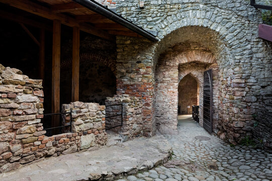Czorsztyn castle in Pieniny Poland