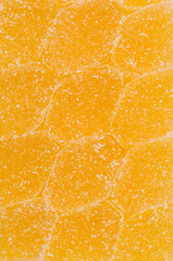 Yellow jelly candies.