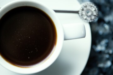 Tasse schwarzer Kaffee 