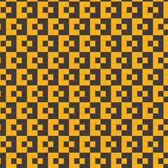 Honey an dark grey repeat pattern print background
