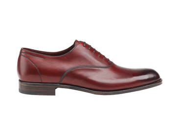 Male shoes isolated on the white background
