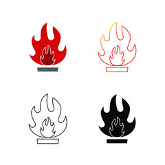 Fire icon pack