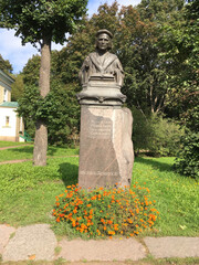 Obraz premium Monument to Mikael Agricola in Vyborg