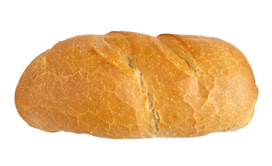 Bread isolated on white background