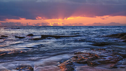 The Magical sunset of Perth's , Western Australian Beaches