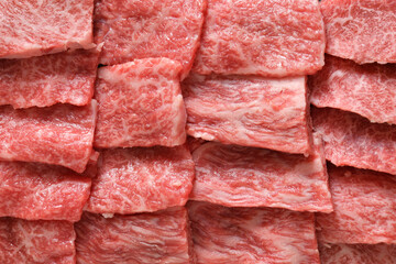 牛肉   カルビ　焼肉用　国産和牛