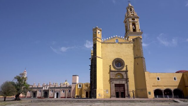 San Gabriel Friary Catholic church in Cholula, Mexico