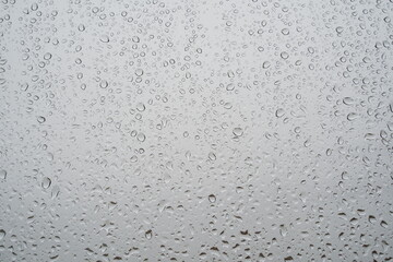 gotas de lluvia en la ventana