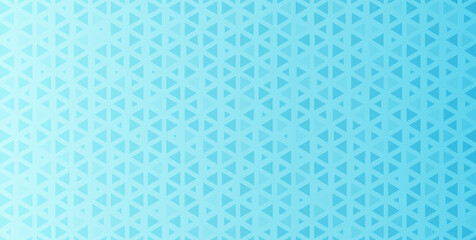 Fototapeta na wymiar Abstract blue triangle pattern background