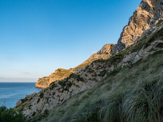 Sunset at Cala Figuera, formentor, majorca,balearics, spain