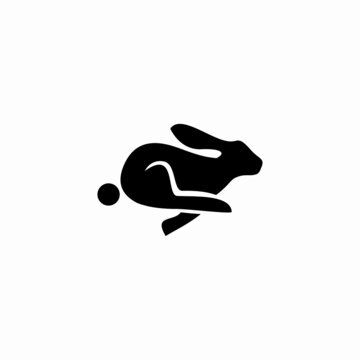 recommend clip art: rabbit jump logo vector illustration
                    