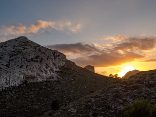 Sunset, formentor, majorca,balearics, spain