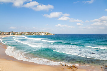 View of Bondi Beach in Sydney, Australia