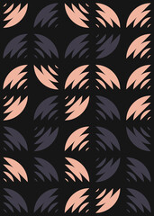 Abstract Geometric Pattern generative computational art illustration