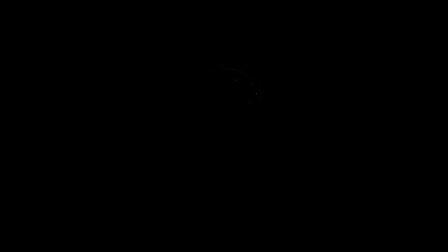 bitcoin crypto on black background