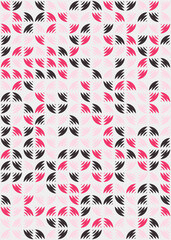 Abstract Geometric Pattern generative computational art illustration