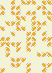 Abstract Geometric Pattern generative computational art illustration