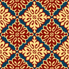 Design asian patterns element. Kazakh national beautiful ornaments on a background. EPS