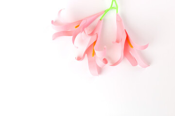 handprint paper lilies, diy, spring flowers craft for kids, tutorial, step by step instructions, easter holiday activity