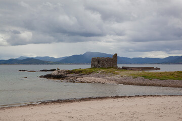 The ruins of the castle Ballinskelligs