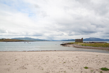 The ruins of the castle Ballinskelligs