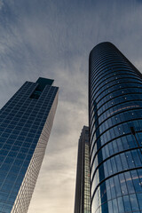 Obraz premium Skyscrapers in Puerto Madero, modern neighborhood, Buenos Aires, Argentina on December 10, 2018.