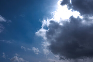 sun and clouds