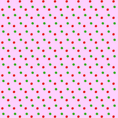pink polka dots background