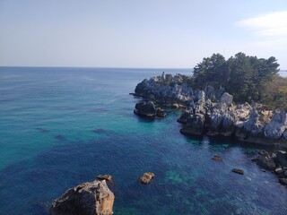 애메랄드빛 바다