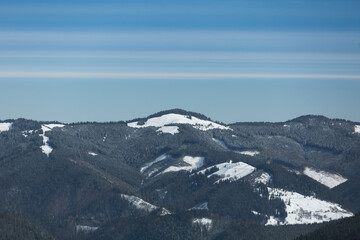 winter mountain landscape