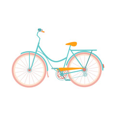 Fototapeta premium Modern Classic Bicycle Composition
