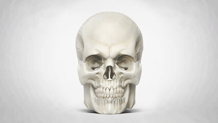 3D Recreation of Male Skull