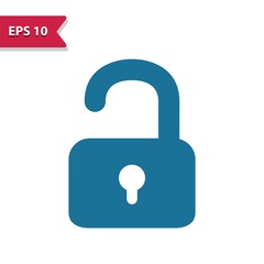Lock, unlocked icon