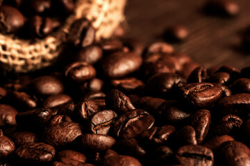 coffee beans background
