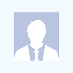 People character avatar template. Vector flat person illustration. 