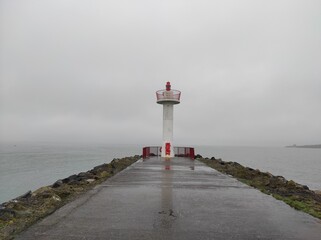 lighthouse on the coast