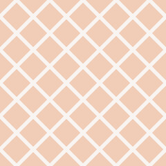 Vector seamless geometric pattern. Abstract retro background design. Simple monochrome repeating elements.