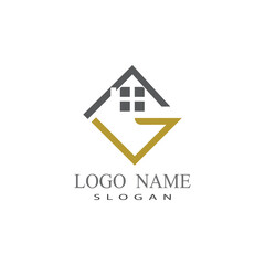 Real Estate , Property and Construction Logo design