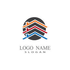 Real Estate , Property and Construction Logo design