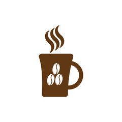 coffee bean icon vector