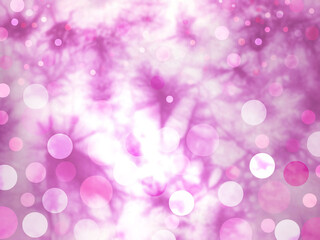 Abstract bokeh background of Tie Dye Shirt, colorful, in soft blurred style, suitable for a background.