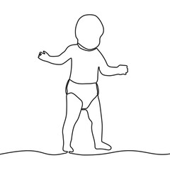 Ligne-b&eacute;b&eacute; debout