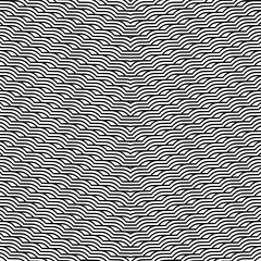 Wave geometric simple seamless pattern