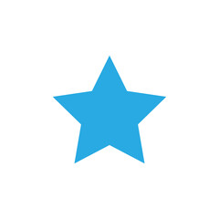 Obraz premium Star Flat Icon