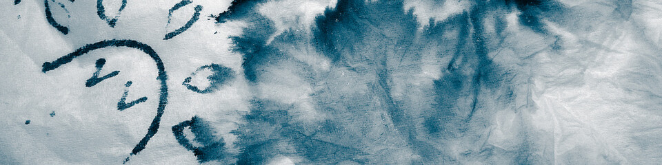 Batik Texture. White Tye Die. White Water Colour