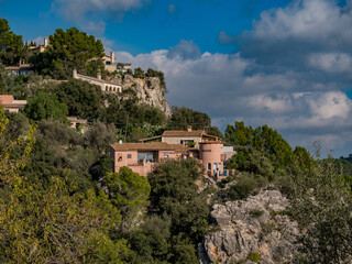Fototapeta na wymiar Buger, Village in Mallorca, Balearics, Spain