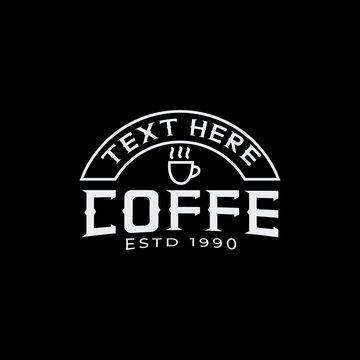 vintage logo.luxury logo.coffe shop retro logo.vintage logo templates for the coffe shop and barbershop