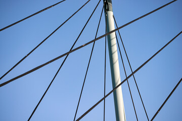 mast of the bridge, nacka,sverige, sweden, stockholm
